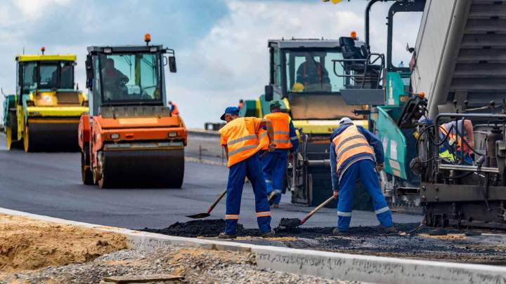 Application de scellant route Chambly